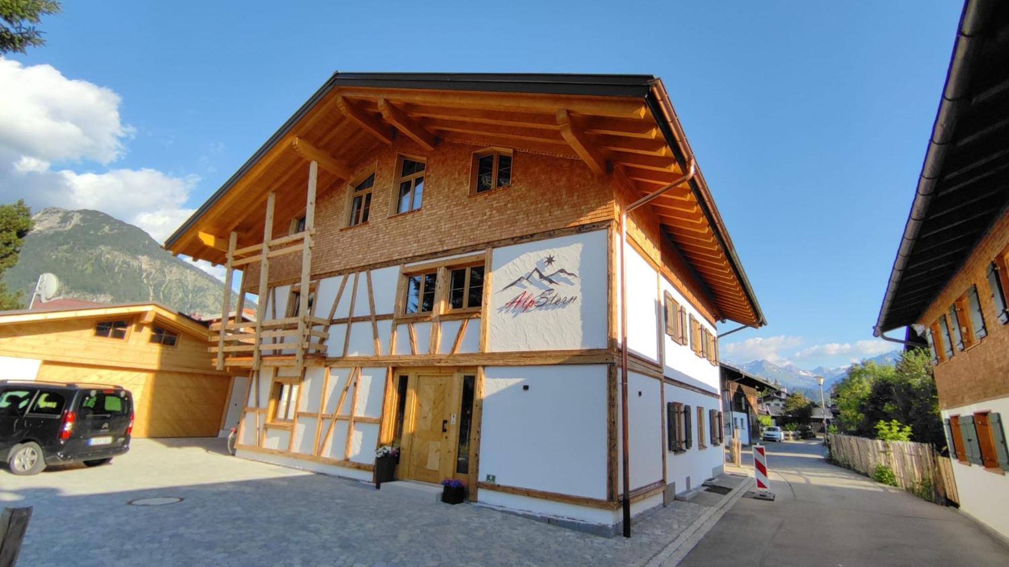 AlpStern Ferienwohnung Oberstdorf Exterior foto